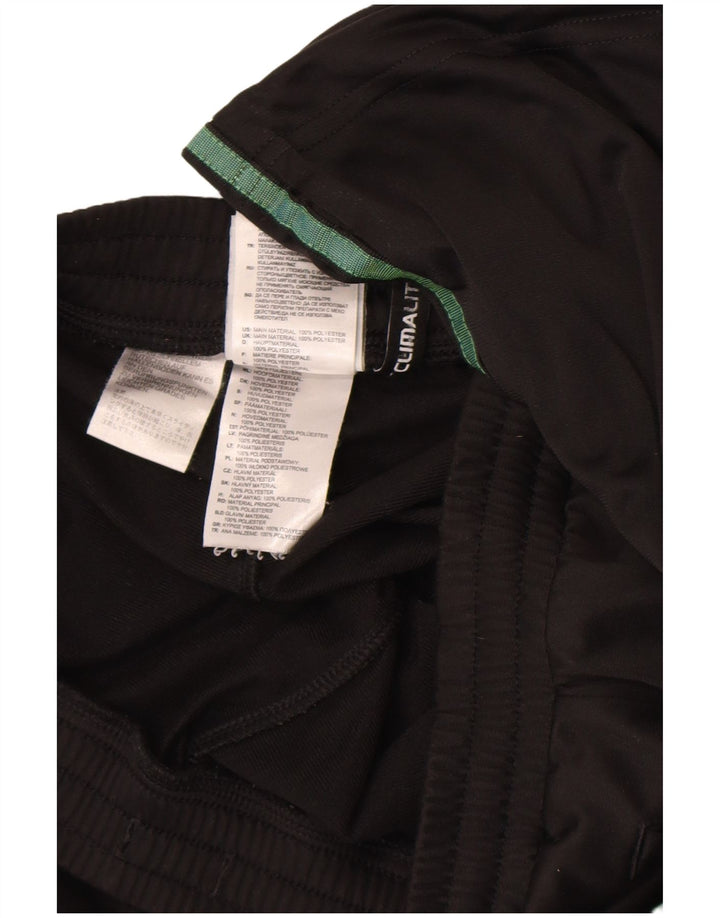 Adidas Pantalones De Chándal Para Hombre Pequeños W29 L30 Poliéster Negro