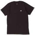 Vans Camiseta Classic Fit para hombre Top Small Black Cotton