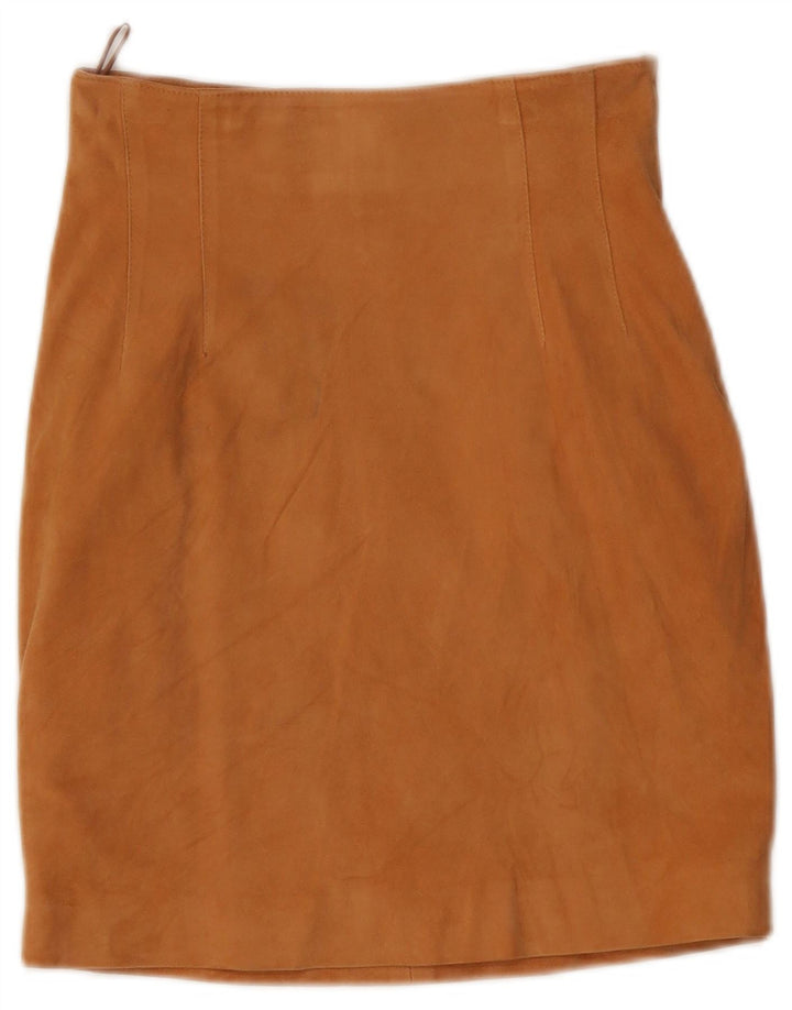 Begedor Falda de ante para mujer IT 40 Small W26 Cuero marrón