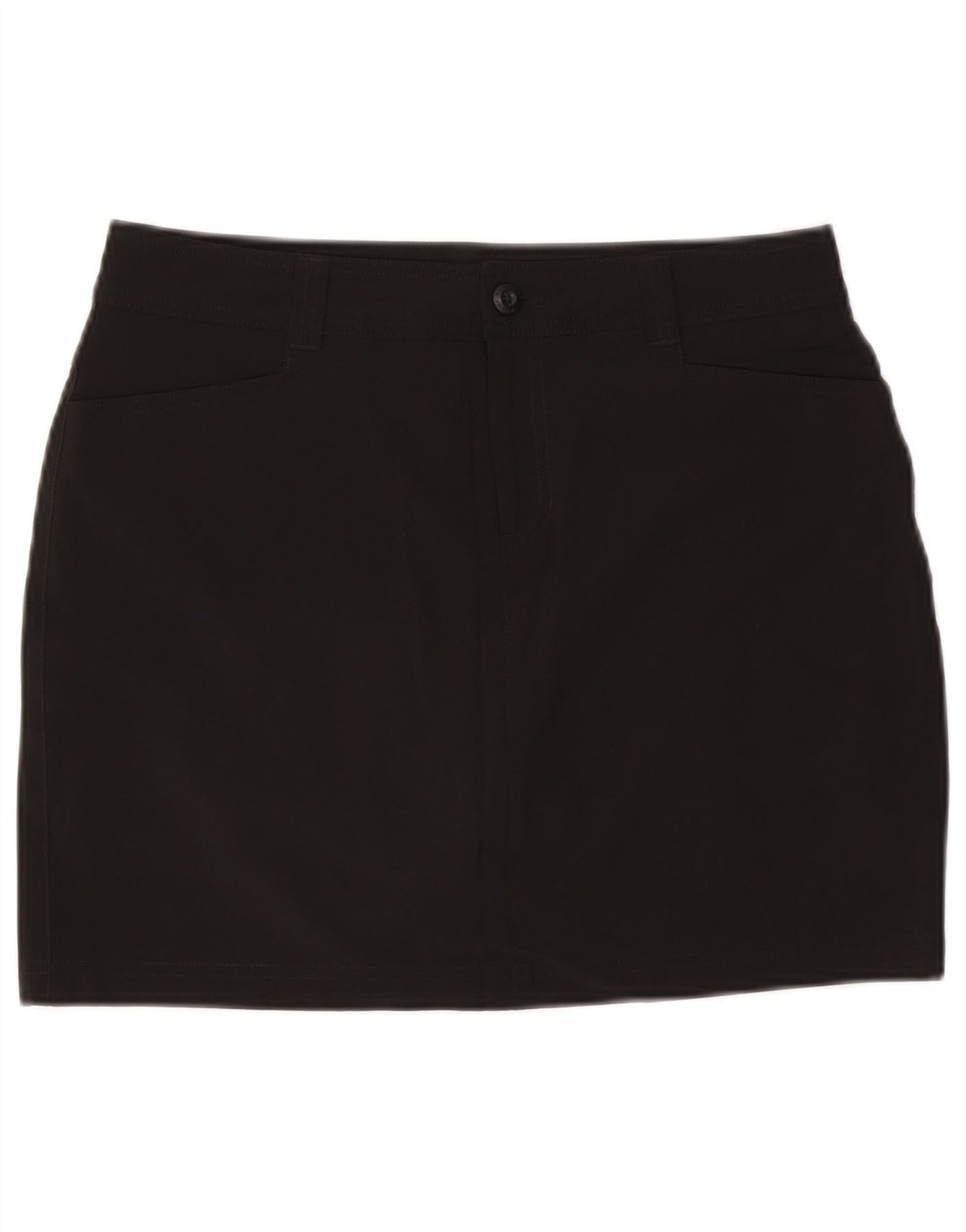 EDDIE BAUER Minifalda para mujer US 8 Mediana W30 Poliéster negro