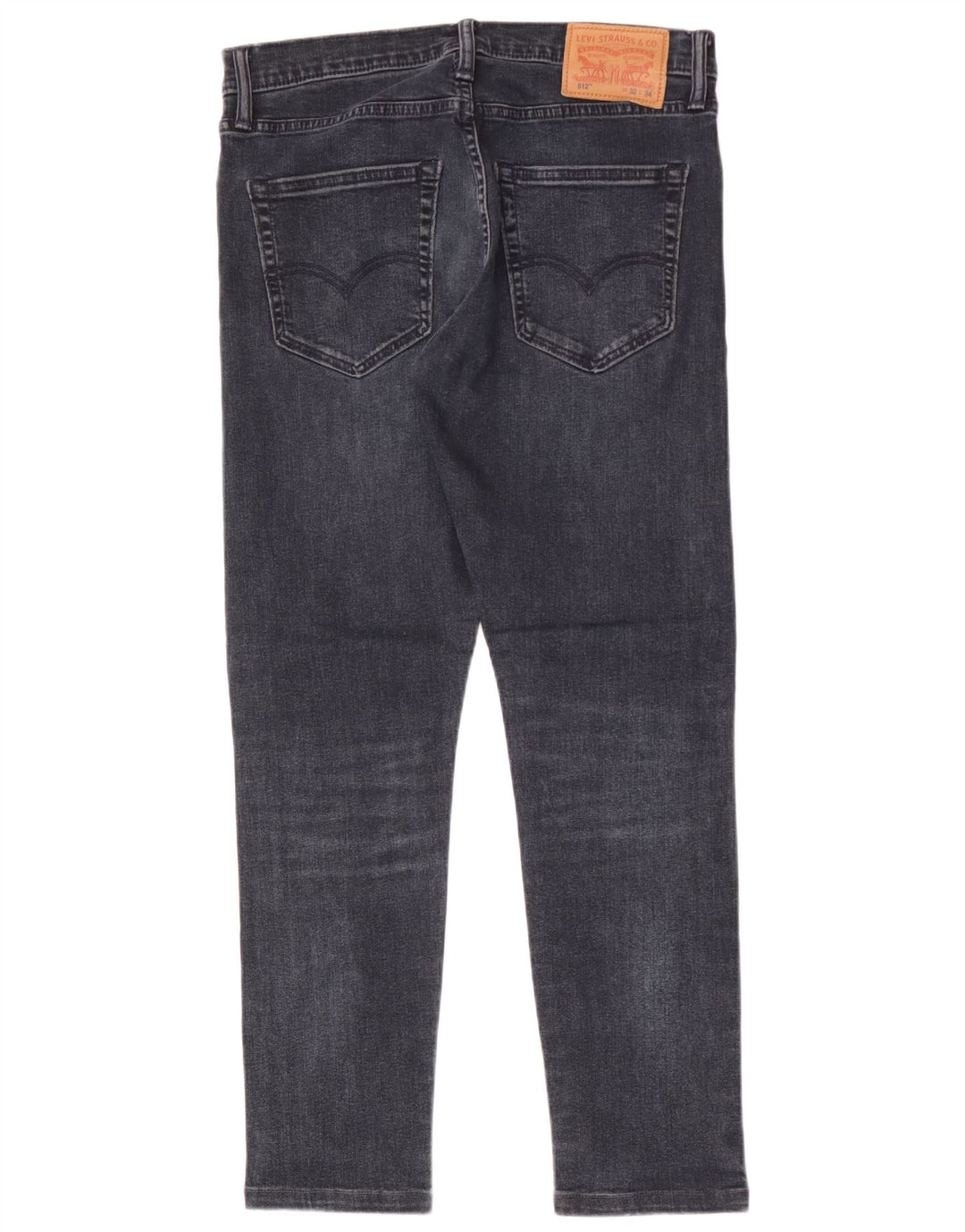 Vaqueros Levi's 512 Slim Tapered para hombre W32 L29 Gris