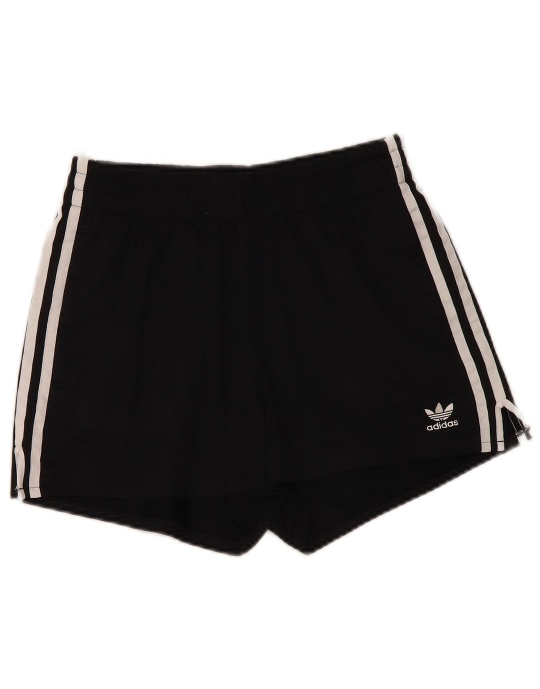 Adidas Pantalones cortos deportivos para mujer UK 10 Small Black Poliéster Deportes