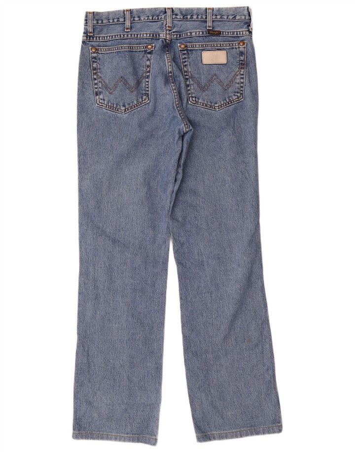 Vaqueros Wrangler Hombre Rectos W32 L32 Azul