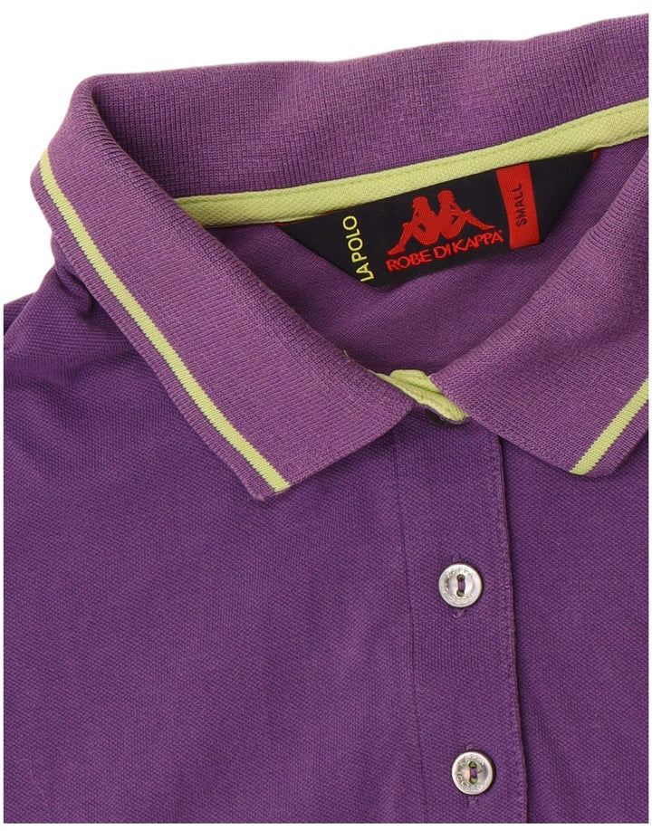 Kappa Polo Mujer UK 10 Small Púrpura