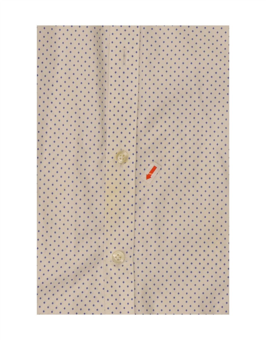 MICHAEL KORS Camisa para hombre mediana blanca manchada