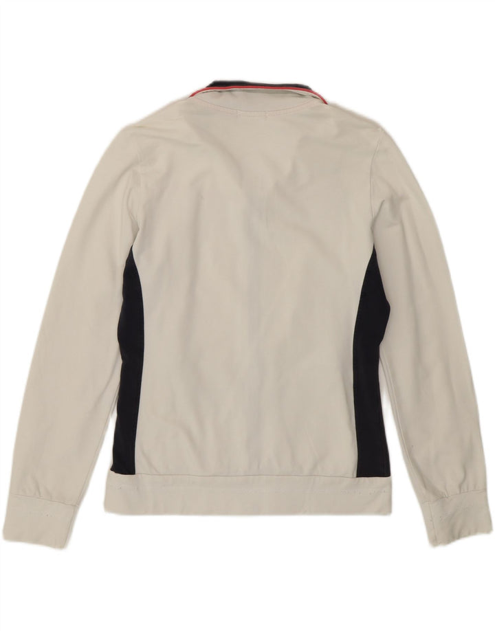 Champion Heritage Fit Chaqueta de chándal para Mujer UK 10 Small White Cotton