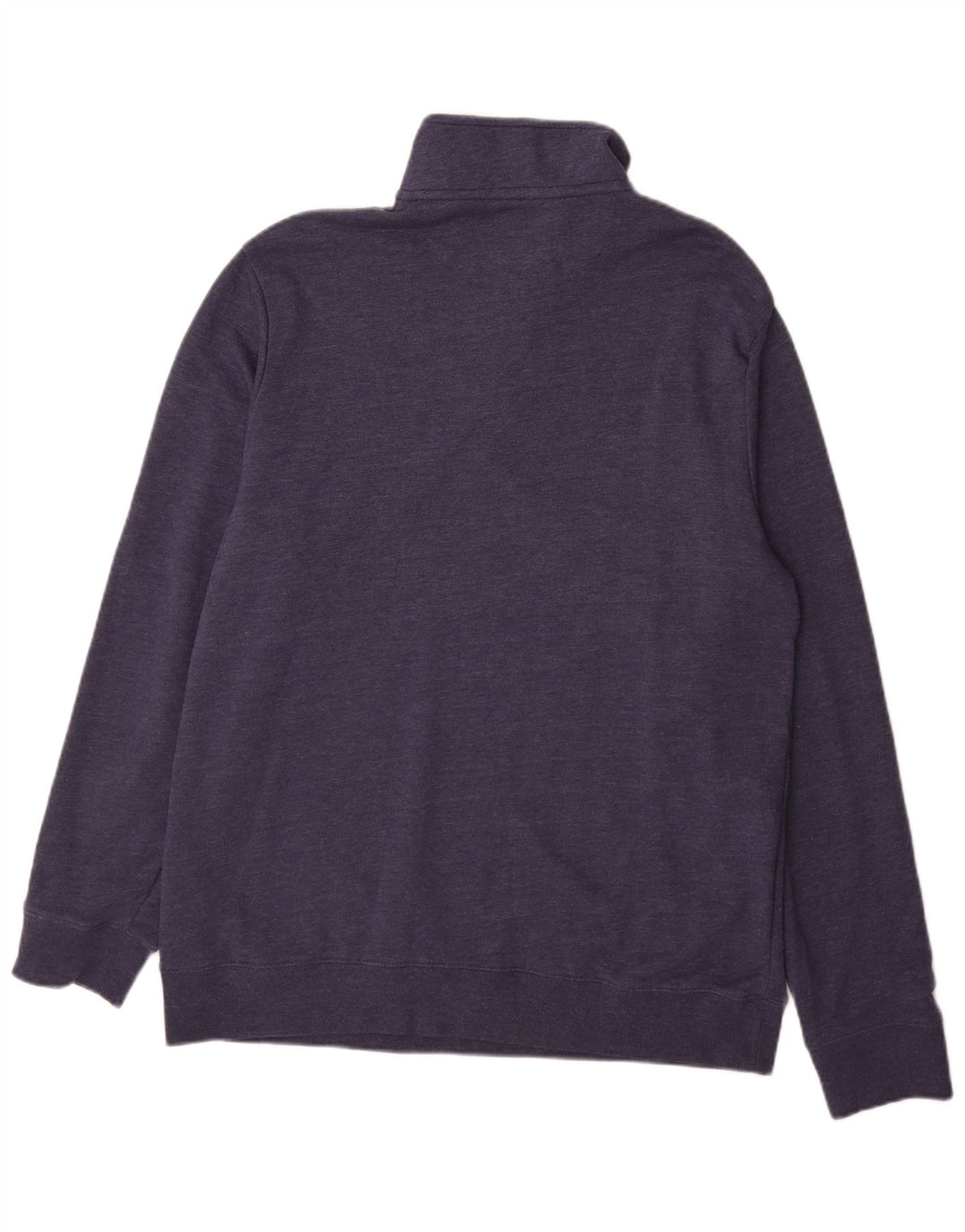 Chaps Hombre Zip Neck Sudadera Jumper XL Azul Marino Algodón