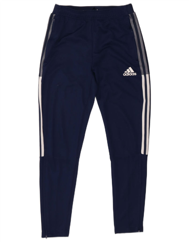 Adidas Hombre Aeroready Pantalones De Chándal Pequeño Azul Marino Poliéster