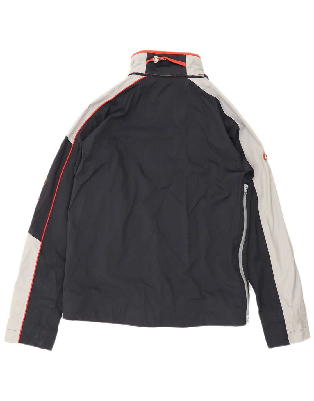 Invicta Chaqueta impermeable gráfica para mujer Reino Unido 40 Grande Azul marino Colorblock