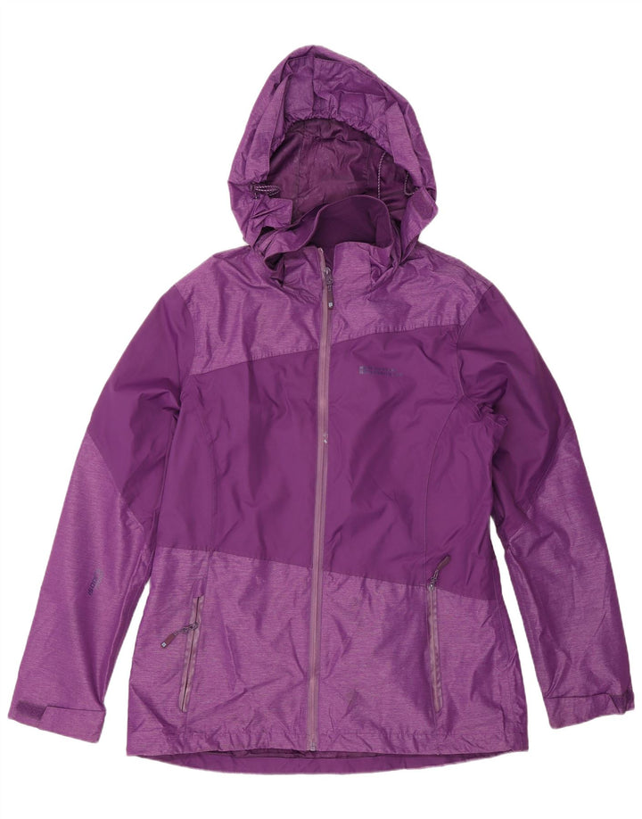MOUNTAIN WAREHOUSE Chaqueta impermeable para mujer Reino Unido 40 Mediano Púrpura Colorblock