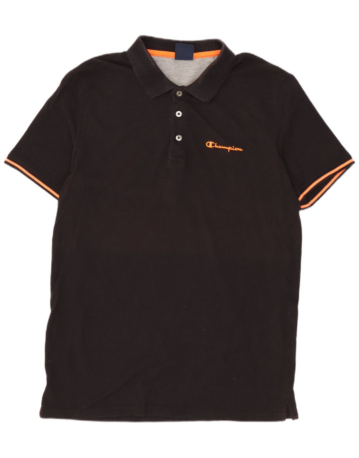 CHAMPION Polo Hombre XL Algodón Negro