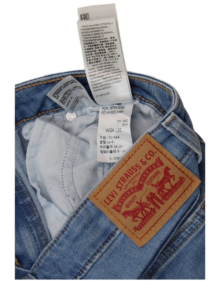 Levi's Vaqueros Bootcut De Talle Alto 725 Para Mujer W26 L30 Algodón Azul