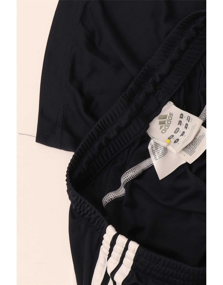 Pantalones Cortos Deportivos Adidas Mujer Medio Azul Marino Colorblock Poliéster