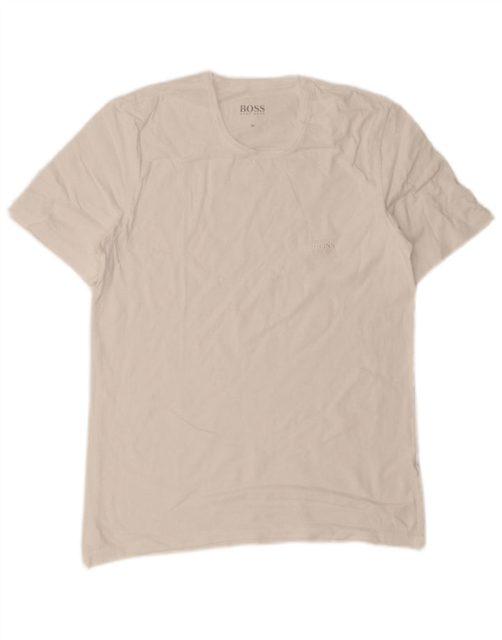 Camiseta Hugo Boss Hombre Top Medium Blanco
