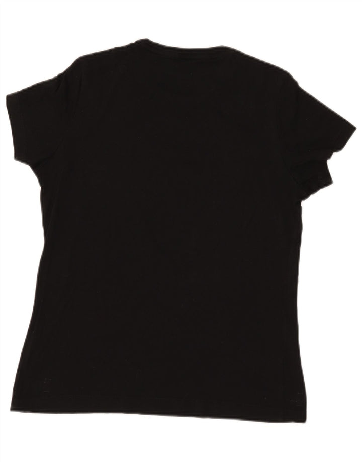 Puma - Camiseta gráfica para mujer, talla 40, talla M, color negro