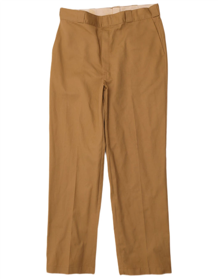 L.L.BEAN Pantalón chino recto para hombre W38 L34 Poliéster beige