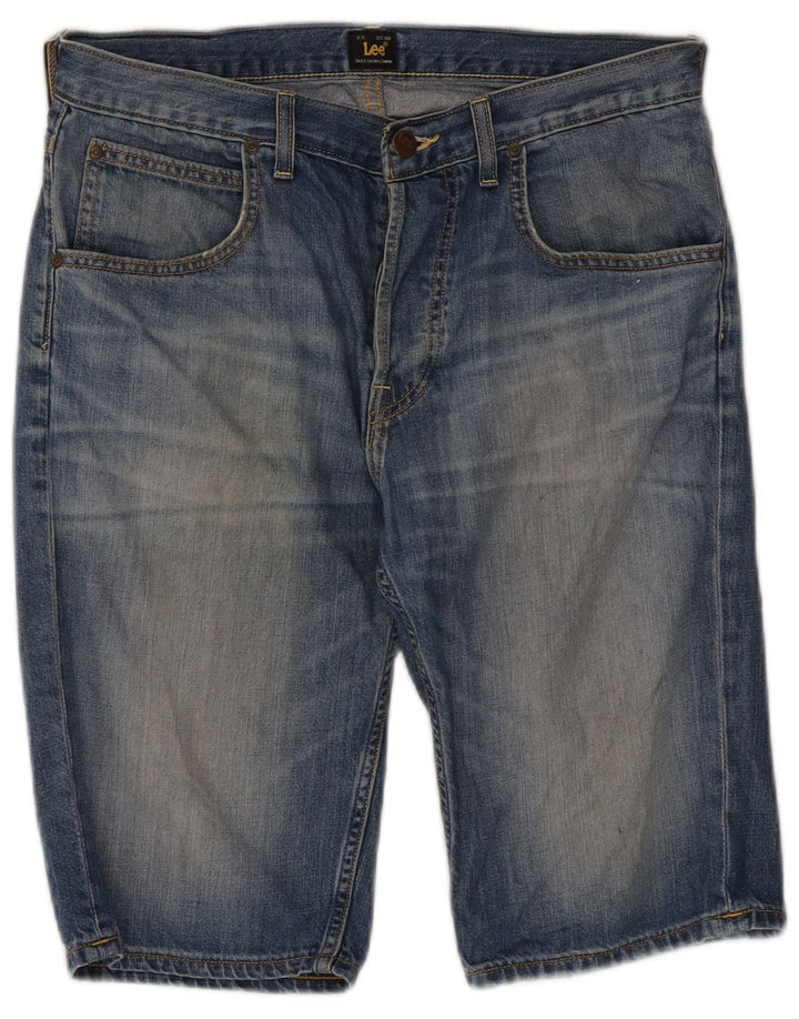 Pantalones cortos vaqueros Lee para hombre W31 de algodón azul medio