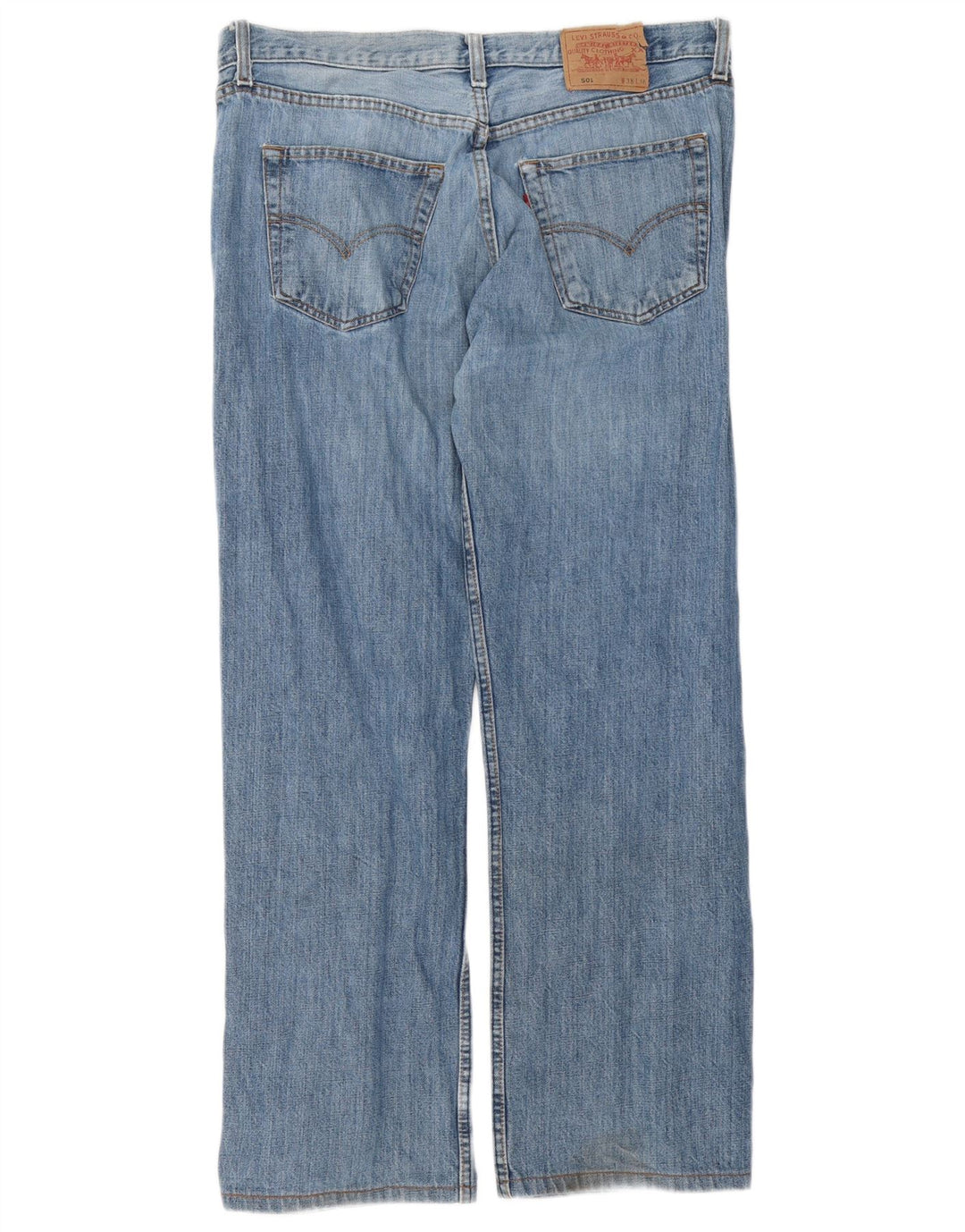 Levi's Hombre 501 Vaqueros Rectos W38 L30 Algodón Azul
