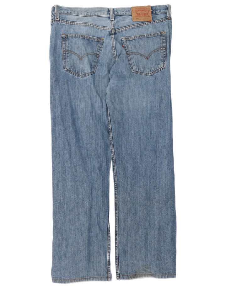 Levi's Hombre 501 Vaqueros Rectos W38 L30 Algodón Azul