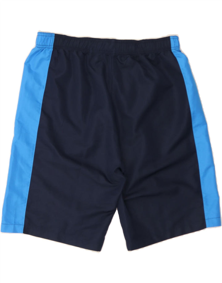 CRIVIT Mens Sport Shorts Large  Navy Blue Colourblock Polyester Vintage Crivit and Second-Hand Crivit from Messina Hembry 
