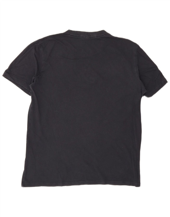 CHAMPION Camiseta para hombre Top Grande Azul Marino Algodón
