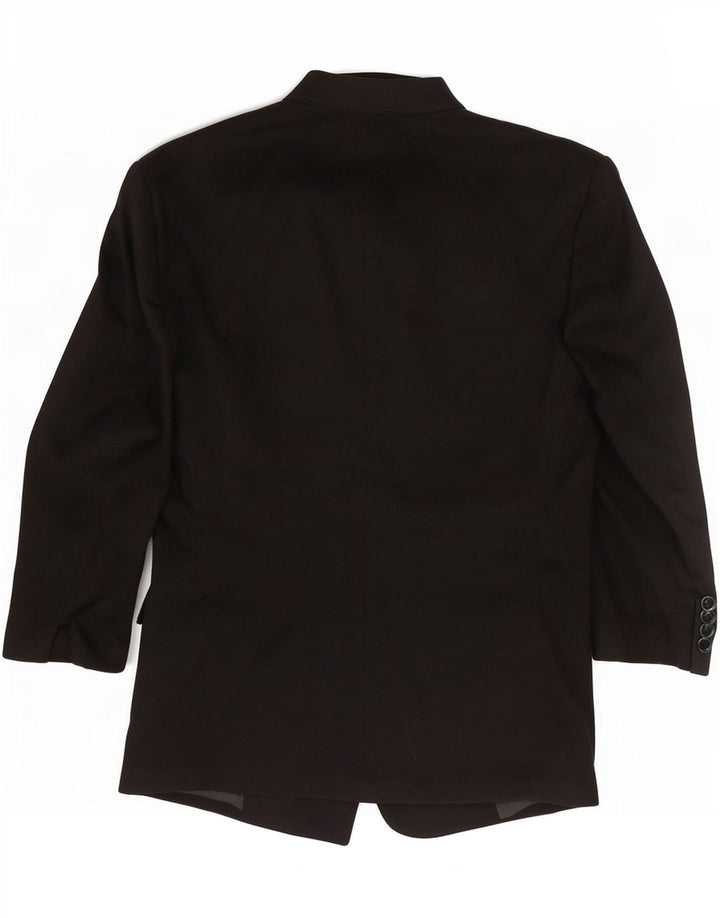 Ing Loro Piona & Co. Chaqueta tipo blazer con doble botonadura para hombre IT 54 2XL Negro