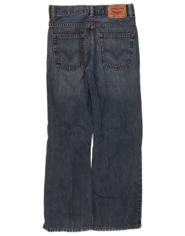 Levi's Boys 527 Bootcut Jeans 9-10 años W25 L25 Algodón azul