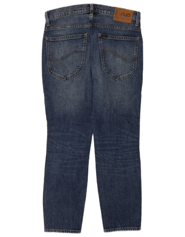 Lee Vaqueros Cortos Rider para Hombre W31 L25 Algodón Azul