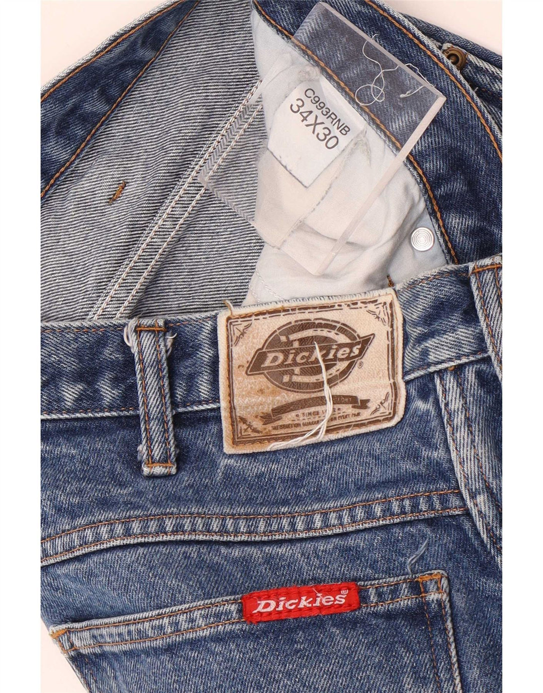 Vaqueros rectos Dickies para hombre W34 L27 azul