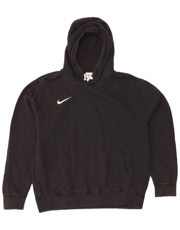 Nike - Sudadera con capucha para hombre, ajuste holgado, talla grande, color negro