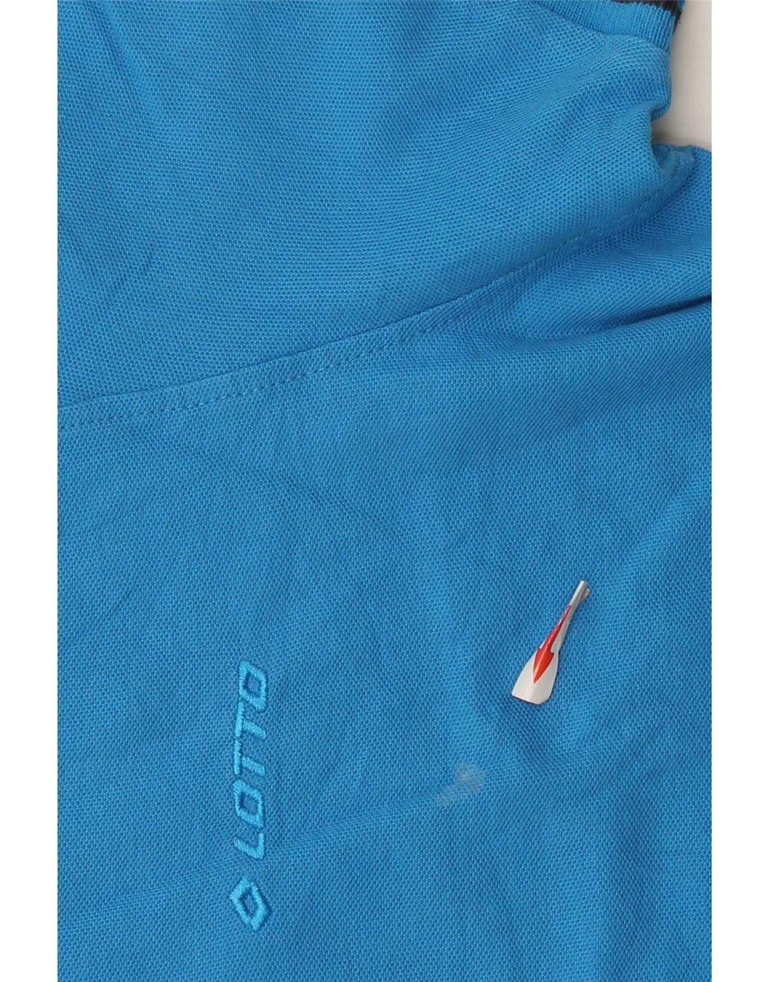 Polo Lotto Hombre Algodón Azul Medio