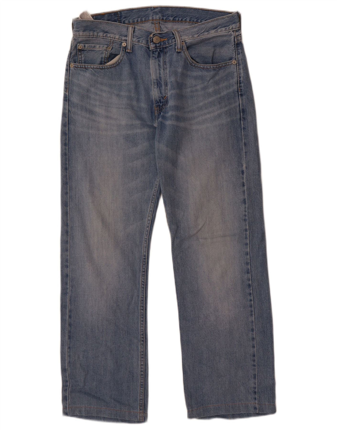 Levi's Hombre 505 Vaqueros Rectos W30 L27 Algodón Azul