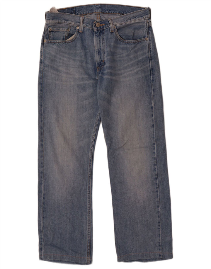 Levi's Hombre 505 Vaqueros Rectos W30 L27 Algodón Azul