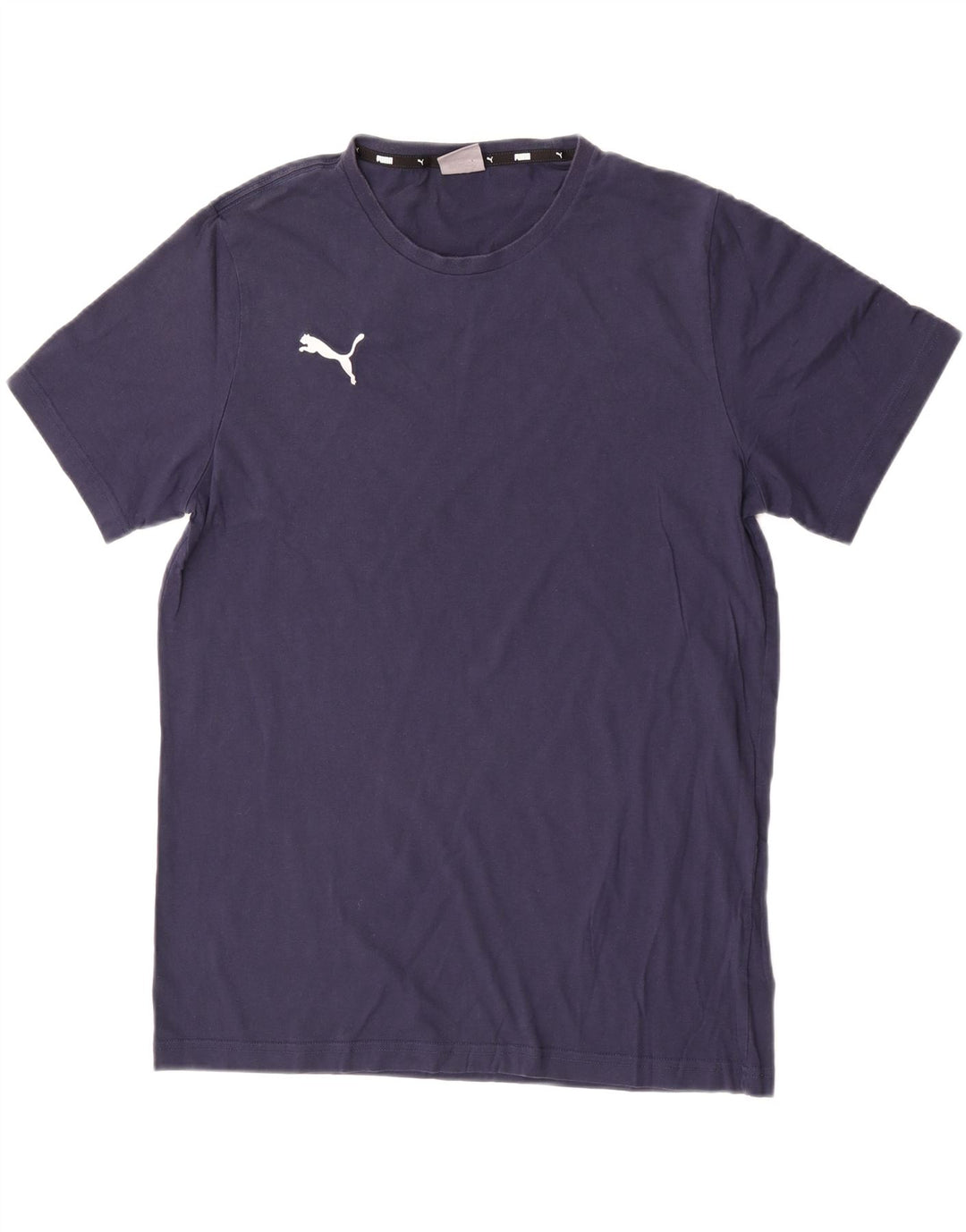 Camiseta Puma Hombre Top Grande Azul Marino Algodón