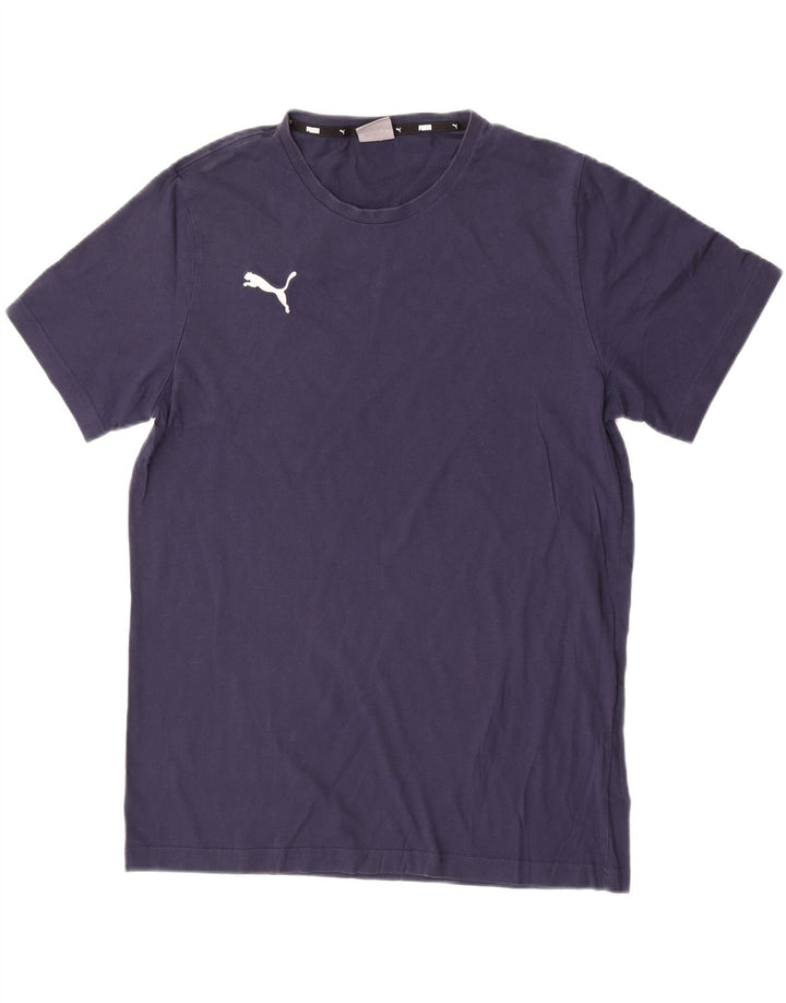 Camiseta Puma Hombre Top Grande Azul Marino Algodón