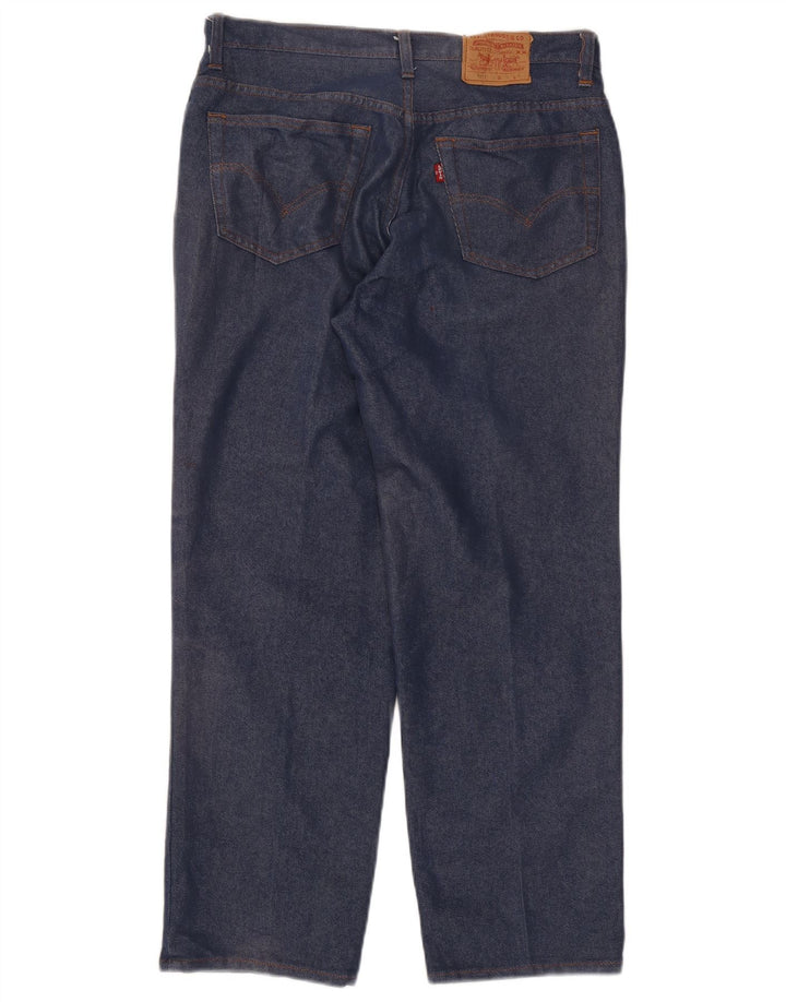 Vaqueros Levi's Mujer 501 Rectos W30 L28 Azul Marino