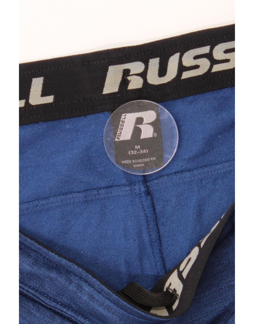 RUSSELL ATHLETIC Pantalón de chándal para hombre Azul marino medio Colorblock