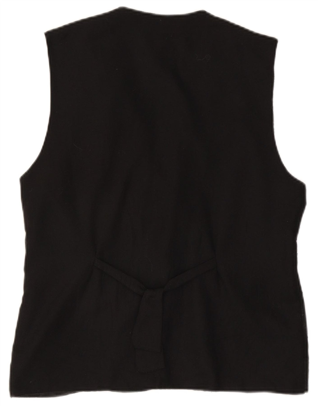 ACCORDO Chaleco para mujer UK 14 Medium Black Patchwork