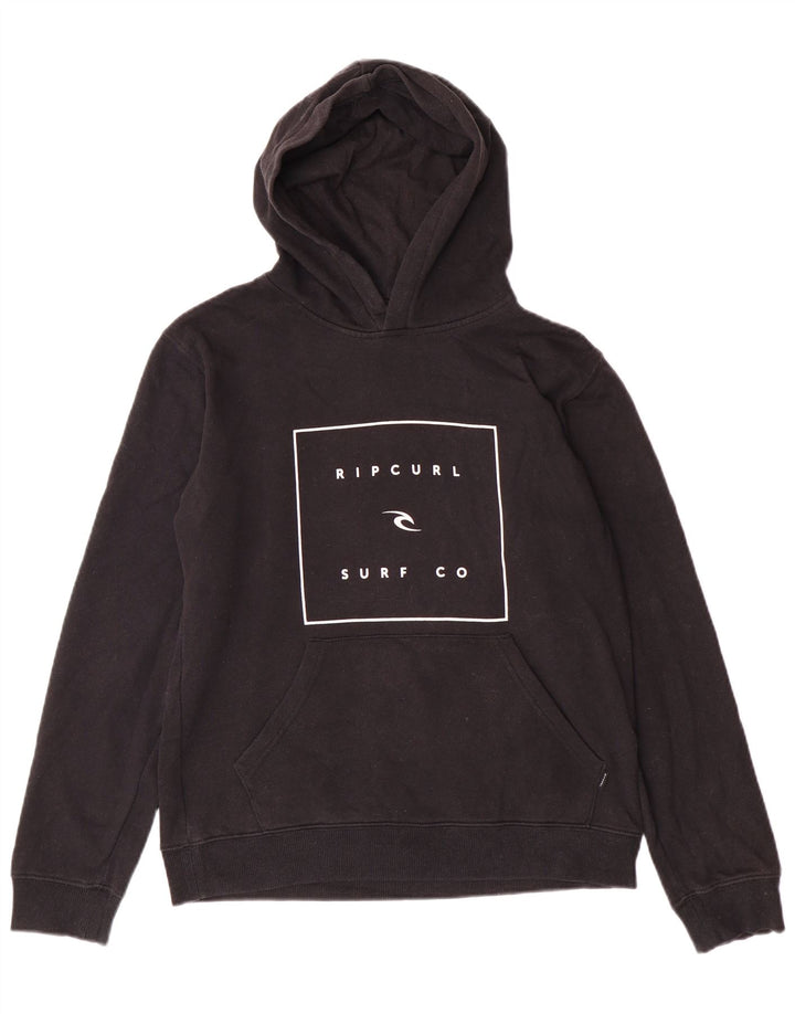 Rip Curl - Sudadera con capucha para mujer, diseño gráfico, talla 40, talla M, color negro