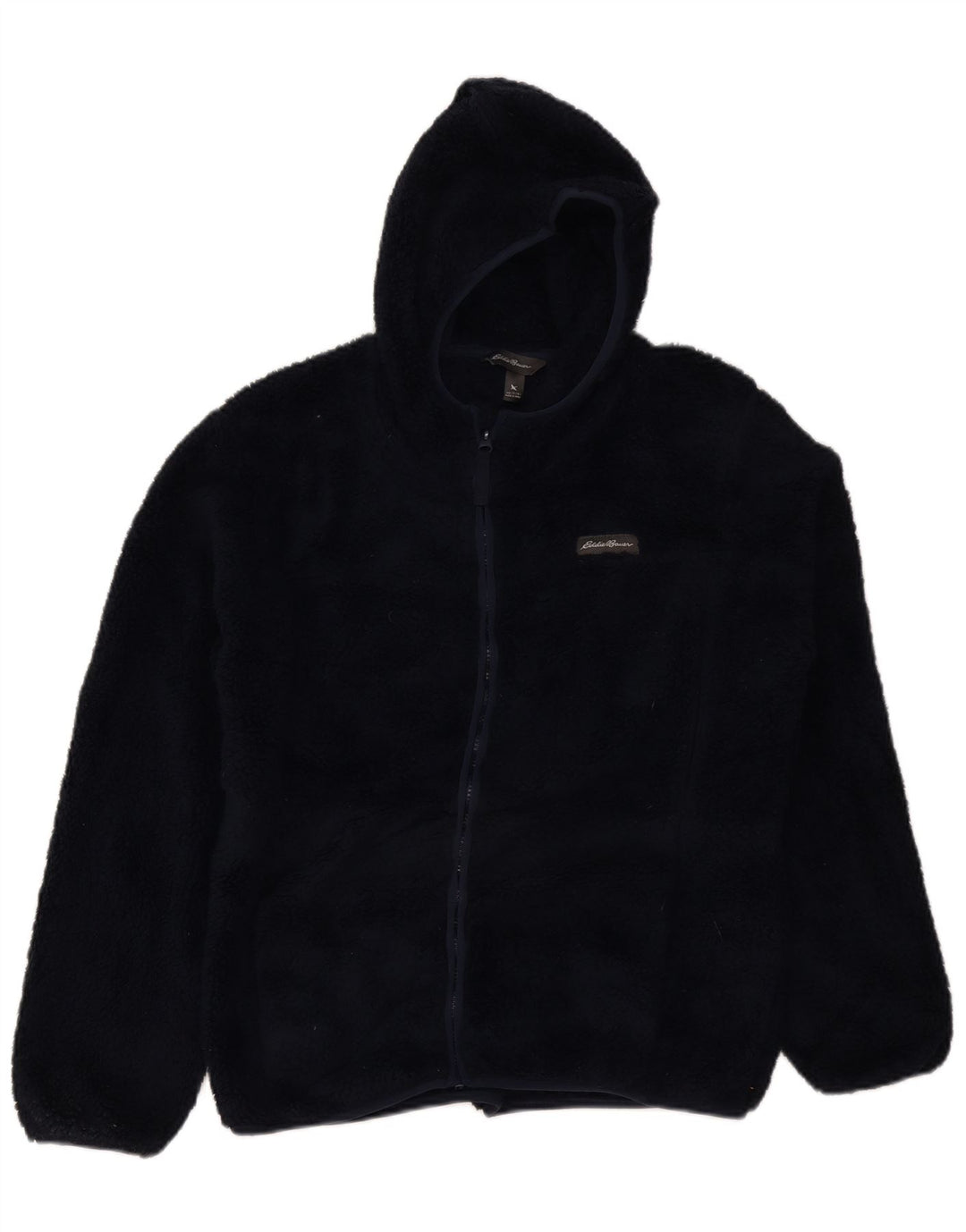 EDDIE BAUER Chaqueta Polar con Capucha Niño 15-16 Años XL Azul Marino Poliéster