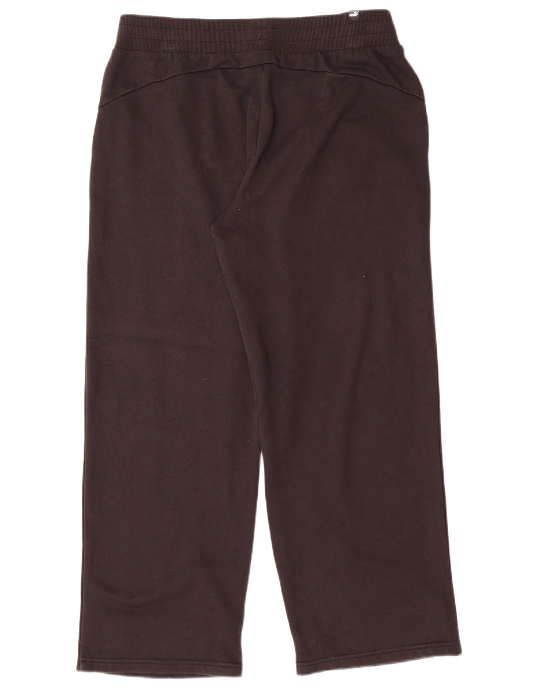 Puma - Pantalón cortavientos para mujer, talla 40, talla grande, algodón negro
