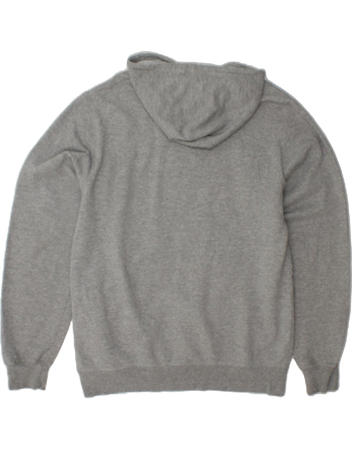 ADIDAS Mens Graphic Hoodie Jumper Medium Grey Vintage Adidas and Second-Hand Adidas from Messina Hembry 