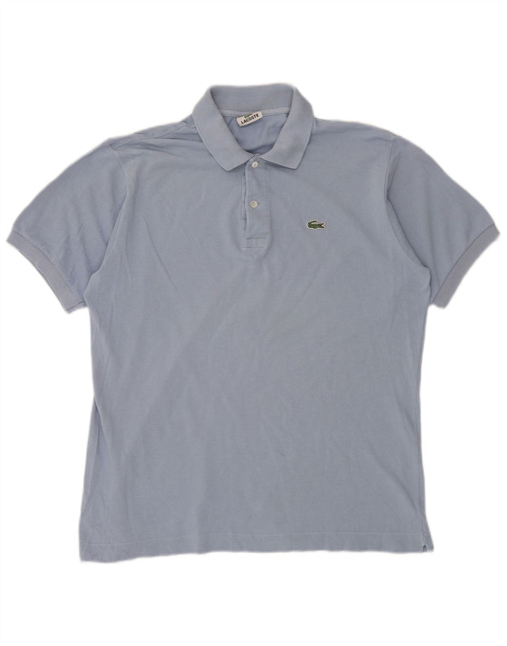 Polo Lacoste para hombre talla 5 grande algodón azul