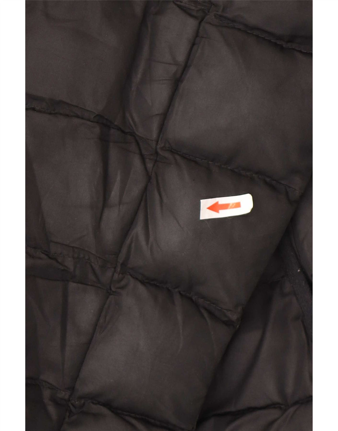 French Connection Chaqueta acolchada con capucha para hombre UK 40 Large Negro
