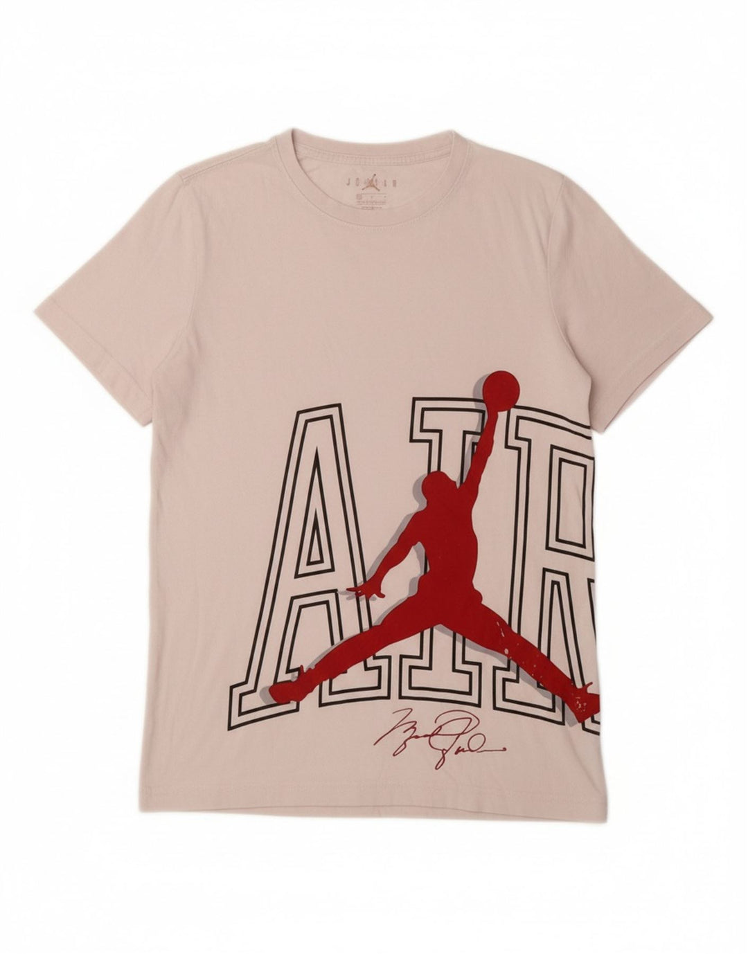 JORDAN Camiseta gráfica para niños 12-13 años Grande Blanco