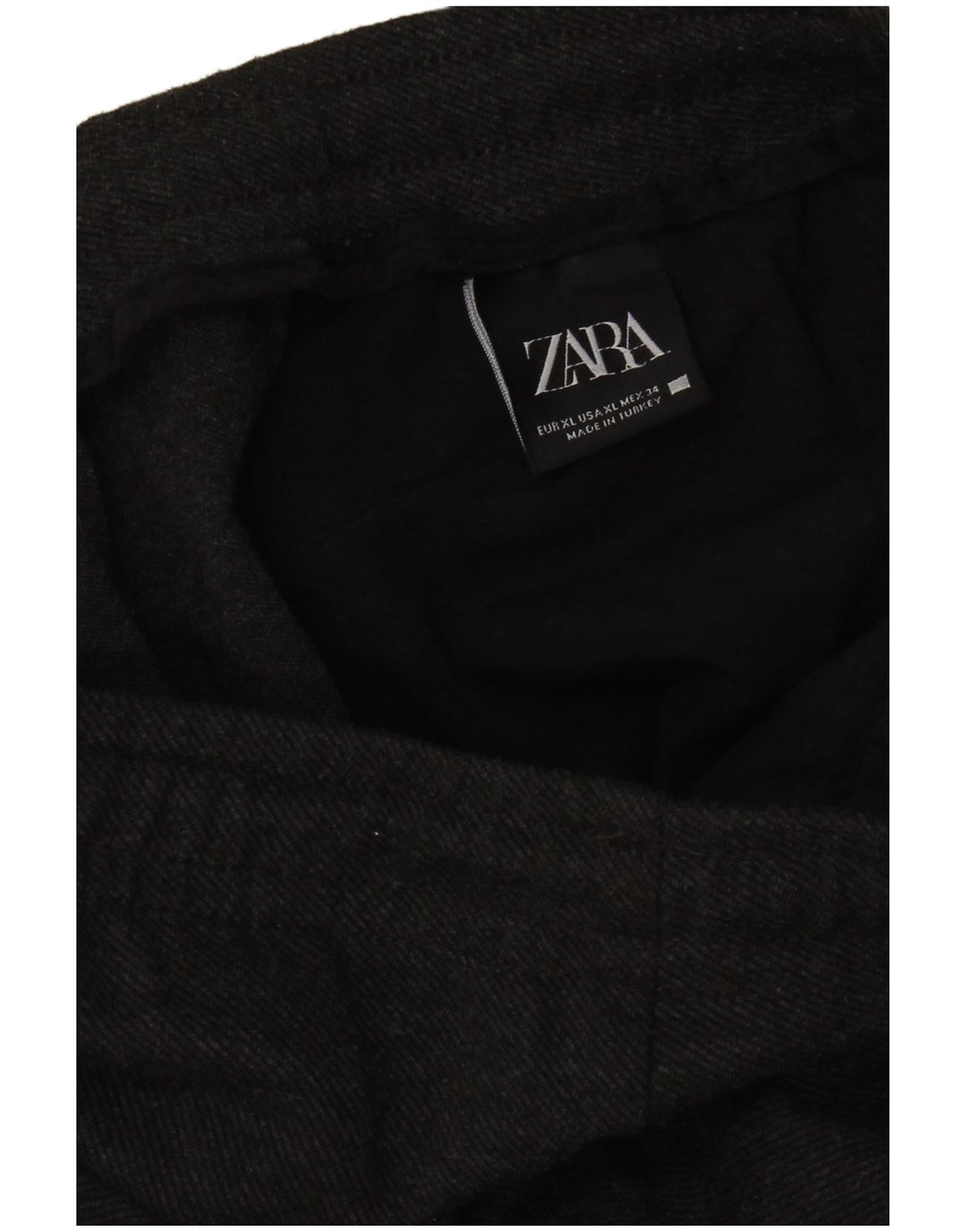 Zara Hombre Pantalón Chándal XL Gris