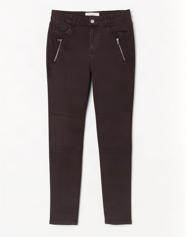 Zara Vaqueros pitillo para mujer EU 38 Small W28 L27 Negro