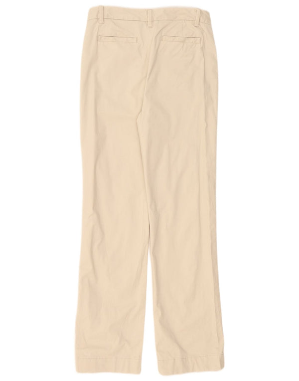 Marks & Spencer Pantalones chinos rectos para mujer UK 10 Small W30 L32 Beige