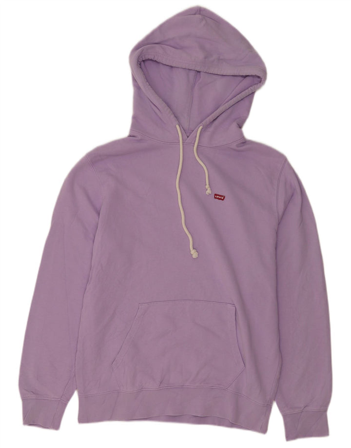 Levi's Jersey con capucha estándar para hombre de algodón morado medio