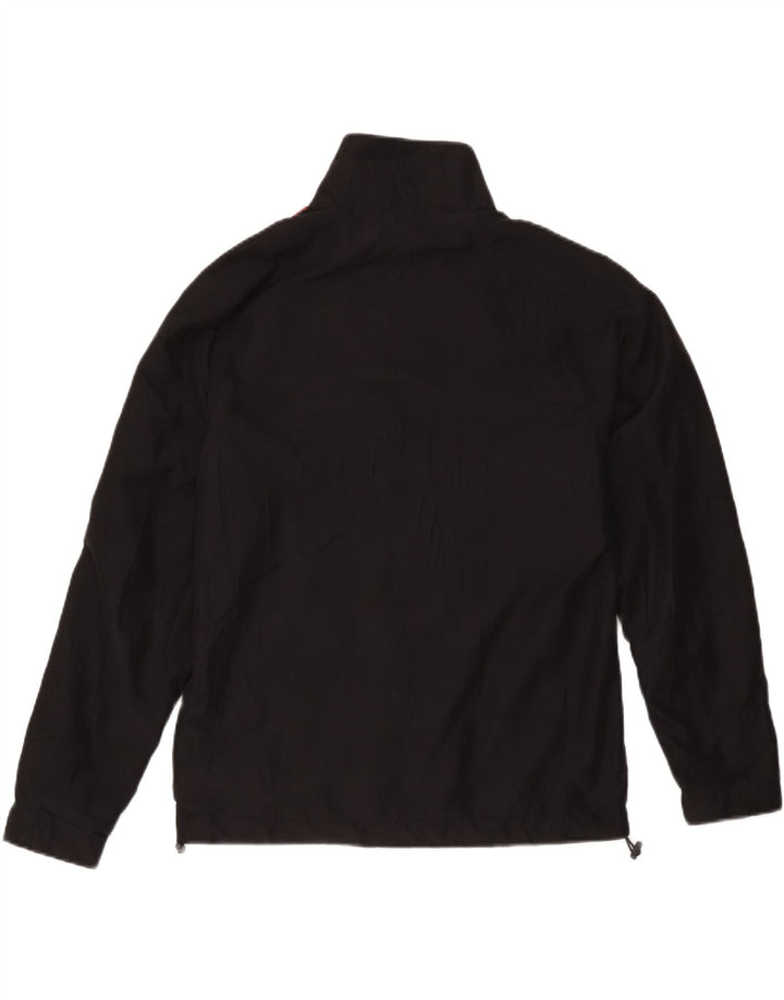 Fila - Chaqueta de chándal para hombre, poliéster a rayas, color negro mediano